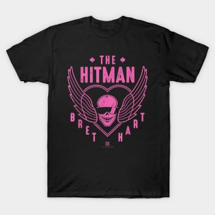 Bret Hart The Hitman Skull T-Shirt